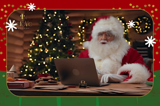 record a professional jolly santa claus voiceover