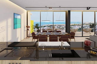 create house interior design and 3d rendering