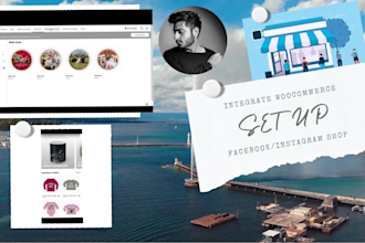 set up facebook shop and integration with woocommerce