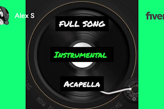 extract high quality vocals, acapellas or stems for any song