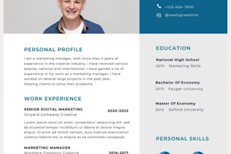craft custom resumes, cv, and cover letters for your dream job