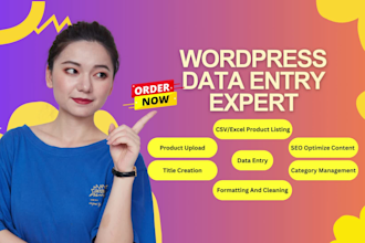 upload products to wordpress, shopify, shopee, lazada, and tiktok with SEO