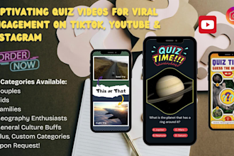 engaging quiz videos for youtube tiktok and instagram