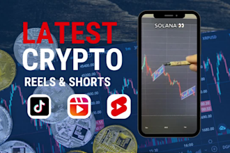 provide crypto, forex and business motivation, tiktok shorts, instagram reels