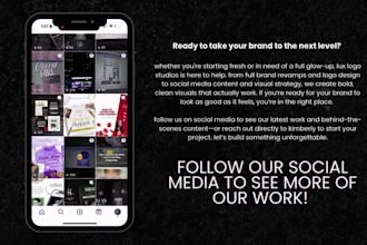 be your personal graphic designer for beauty wellness businesses