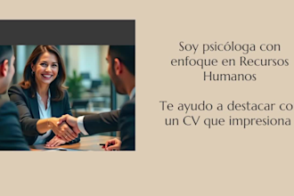 curriculum autentico y profesional