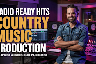 be your ghost producer male vocalist for custom country acoustic soul rock pop