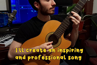 make custom inspirational corporate music for your business