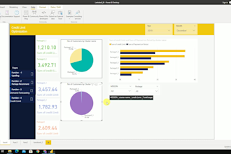 do professional power bi,tableau,google and excel dashboards
