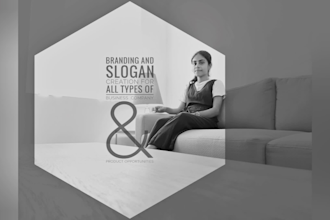 create business brand company or product name and catchy slogans
