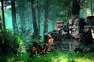 create outstanding 3d game environments in unreal engine