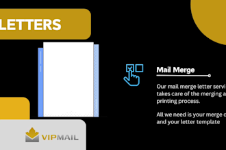 printed and handwritten letters for direct mail