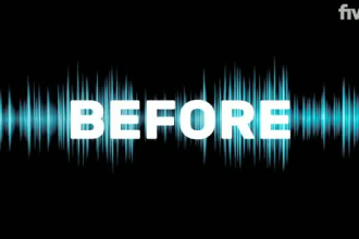 remove background noise, noise reduction from audio or video