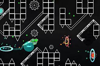 build a geometry dash layout for you