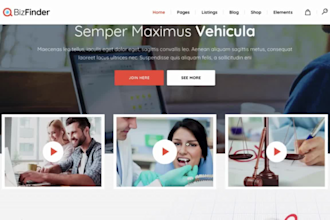design business directory website, directory website brilliant directory website