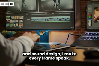edit cinematic vlogs and reels
