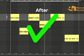 edit, clean, cut, remove noise, fix your audio professionaly, any kind of audio