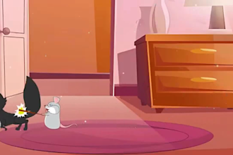 create 2d cartoon animation, explainer, kids, music, twitch video, youtube intro
