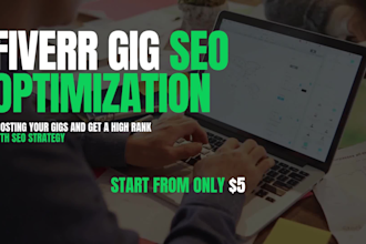 write complete fiverr gig description with optimized SEO