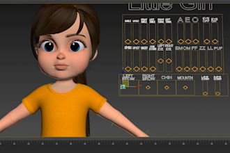 rig3d,blender 3d animate,3d character rigging,ue rig,maya,mocap,face expressions