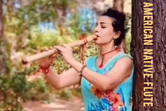 record soulful american native flute for you