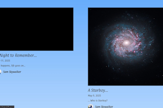 build a personalized blog