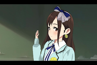 create 2d anime style traditional animation