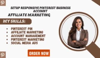 set up and manage pinterest business account for affiliate marketing