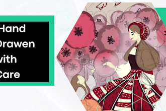 draw cute cartoon art for your song , book cover, album cover