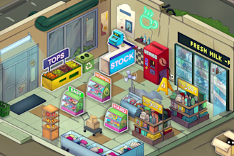 create game props and locations