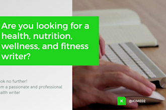 provide compelling and engaging health and fitness articles