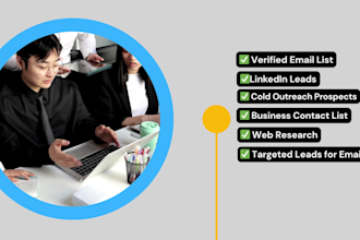 provide b2b leads, business emails, and linkedin leads