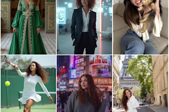 create a custom ai virtual model for ads, influencers and branding
