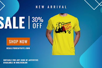 create and animate a banner for your website