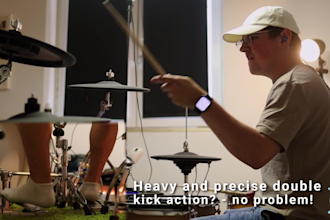 record rock and metal drums for you