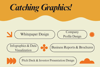 design a professional company profile, pitch deck, and whitepaper