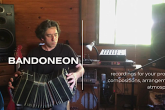 add argentine bandoneon to your song or film project