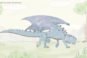 create 2d art of a creature, potentially animated