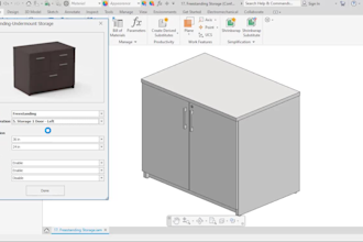 create furniture product configurator using  inventor ilogic