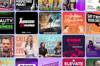 design podcast cover art, apple or spotify podcast logo