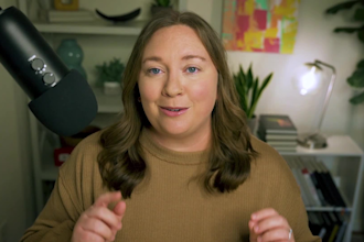edit talking head video with motion graphic
