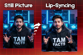 create realistic lip sync for your video with any audio