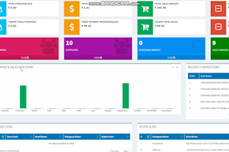 provide web based gst billing stock inventory with pos uae invoice