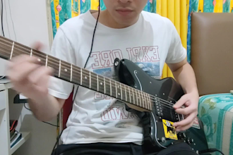 record a guitar track for your song