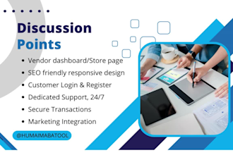 build a multivendor ecommerce marketplace website or online store