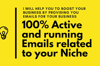scrape active amazon business emails and web addresses