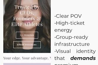 evolve your brand to attract high ticket, aligned clients