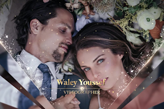 do creative wedding video editing with cinematic storytelling
