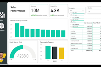 create professional data analyst power bi dashboard and reports