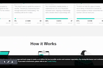 design a fundraising website, fundraising charity website for your use brand